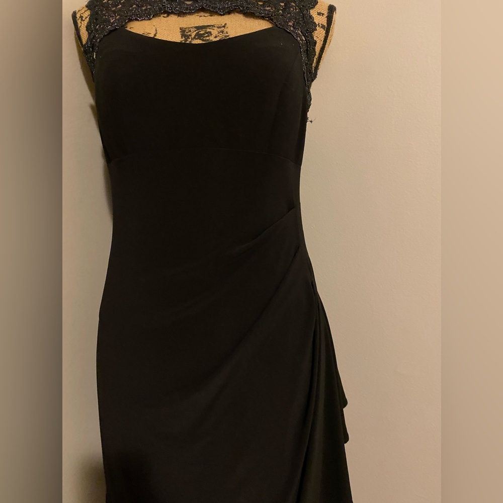 Cache Black Lace Dress - Picture 10 of 16